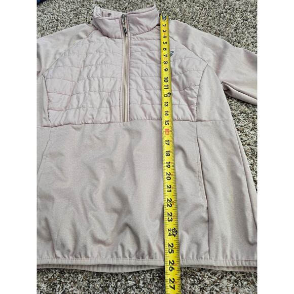 New Balance Pink Quilted Jacket 2XL Lightweight Activewear Zip-Up Coat Gorpcore - Picture 6 of 7